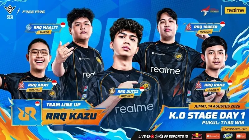 RRQ Kazu Sticks with Current Roster Amidst Team Changes