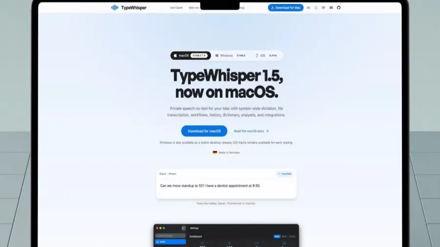 TypeWhisper Solusi Dikte AI Gratis untuk Pengguna Mac
