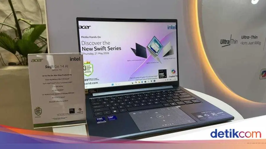 Acer Perkenalkan Tiga Model Laptop Swift Terbaru untuk Pasar Indonesia