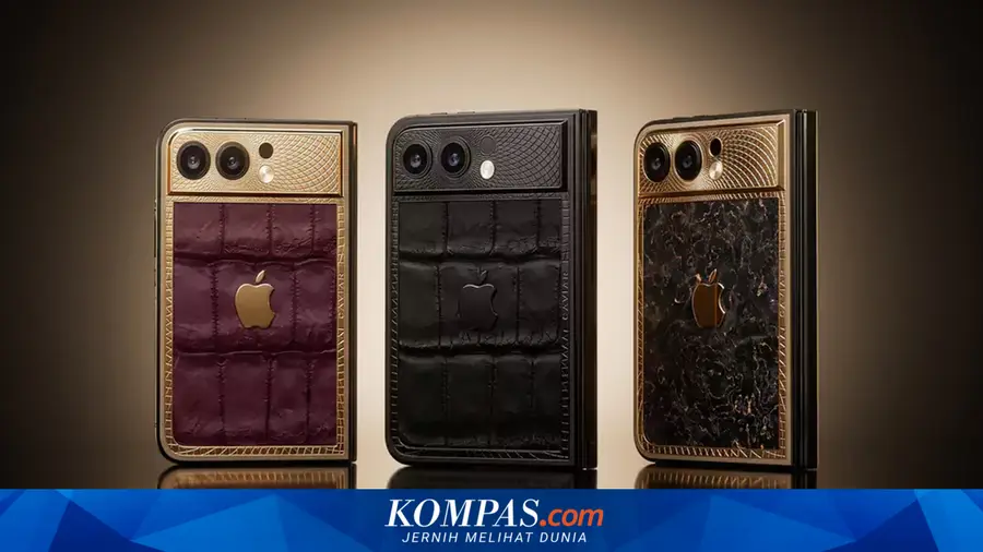 Caviar Luncurkan iPhone Lipat Mewah dengan Harga Selangit