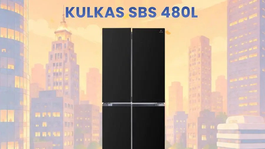 Diskon Menarik Kulkas SBS 480L di Transmart Full Day Sale