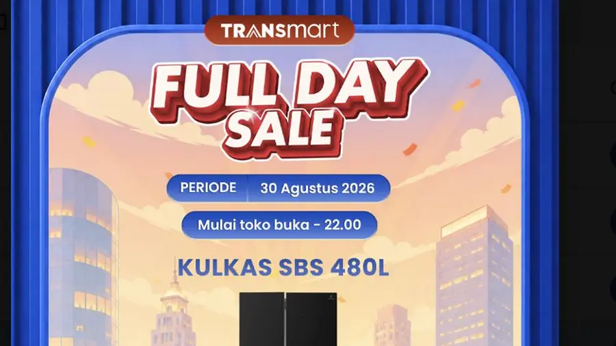 Diskon Menarik Kulkas Side by Side 480L di Transmart