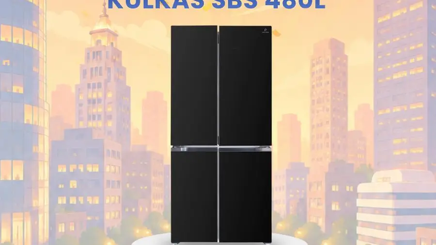 Diskon Spesial Kulkas Side by Side 480L di Transmart