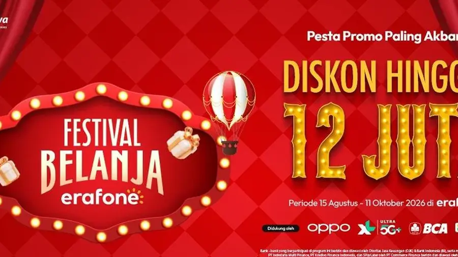 Festival Belanja Erafone 2026 Hadirkan Diskon Besar dan Inovasi Digital