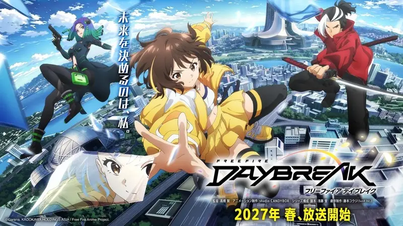 Free Fire Daybreak Anime Siap Tayang 2027, Apa Yang Baru?