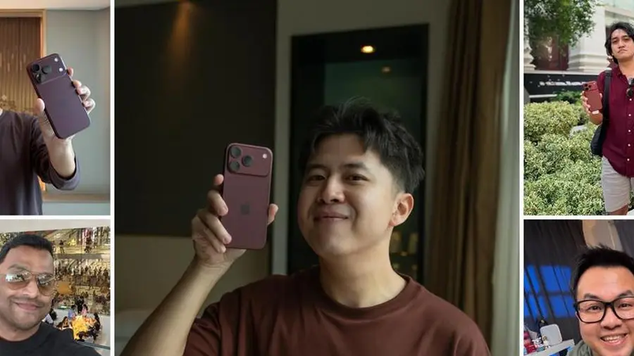 Kesan Pertama Tech Creator Indonesia Genggam iPhone 18 Pro Burgundy