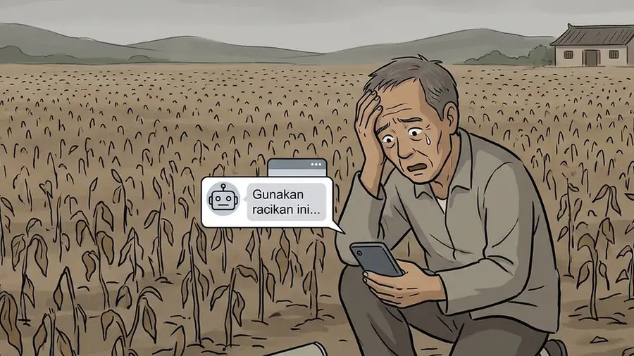 Kisah Tragis Petani China yang Percaya AI dan Gagal Panen