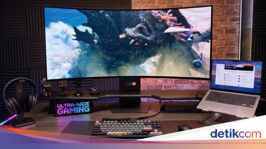LG UltraGear 45GX950A-B: Monitor Gaming Inovatif dengan Desain Imersif