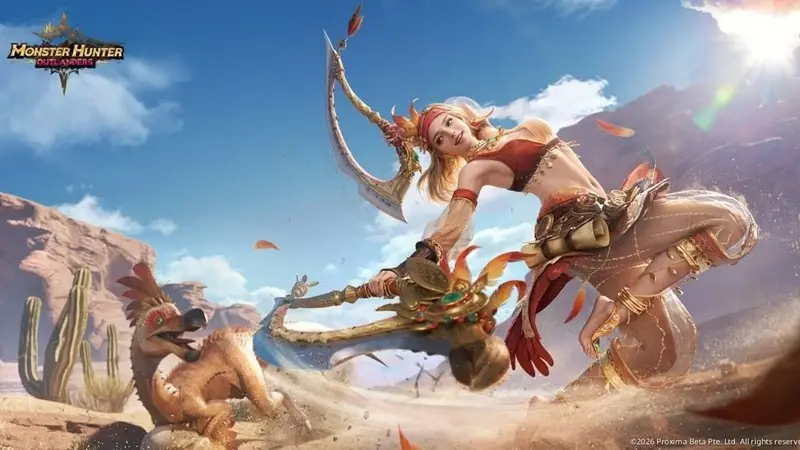 Pra-Registrasi Monster Hunter Outlanders Kini Dibuka di Indonesia