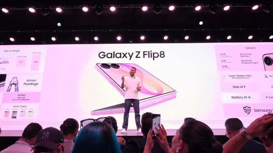 Samsung Galaxy Z Flip 8 Resmi Meluncur dengan Desain Tipis