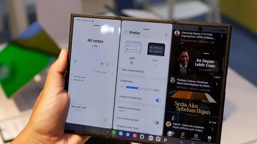 Samsung Siapkan Penerus Galaxy Z TriFold, Apa Saja Fitur Barunya?