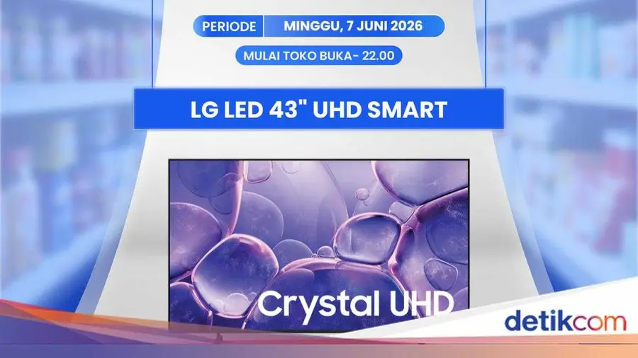 Transmart Gelar Full Day Sale dengan Diskon Menarik untuk LG LED TV