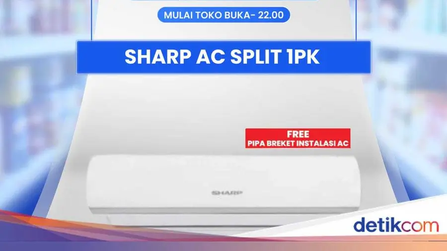 Transmart Gelar Full Day Sale, Diskon Besar AC Sharp 1 PK