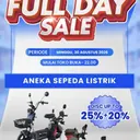 Nikmati Diskon Sepeda Listrik di Transmart Full Day Sale