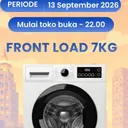 Promo Hemat Mesin Cuci Front Load 7Kg di Transmart