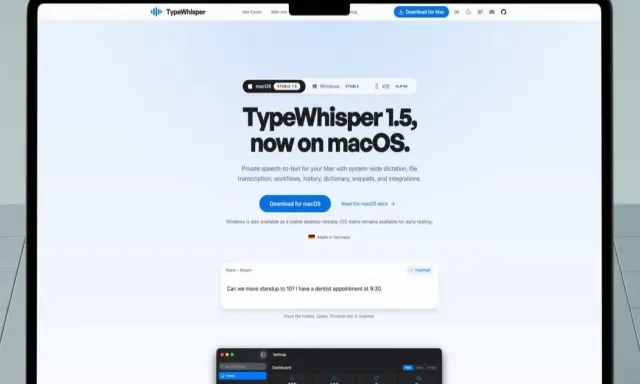 Discover TypeWhisper: Free Local AI Dictation App for Mac