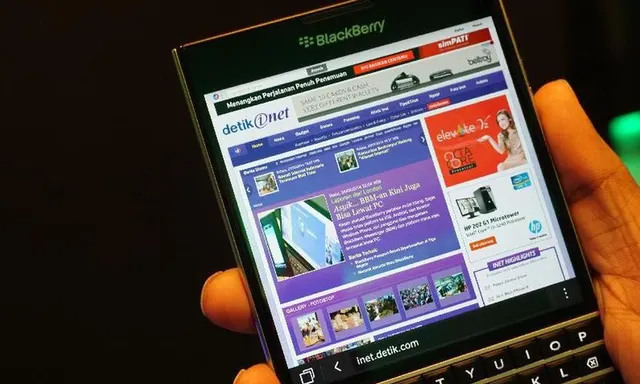 BlackBerry Passport Kini Hadir dengan Sistem Android Modern