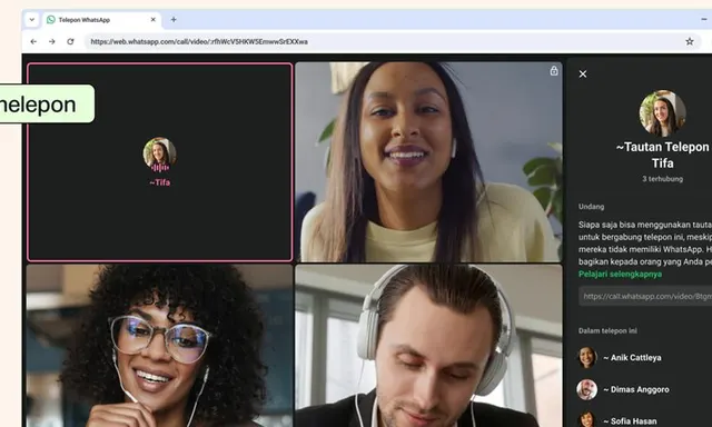 WhatsApp Introduces Guest Calling for Non-Account Users