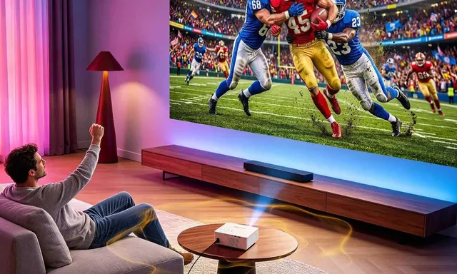 Massive Savings on ELEPHAS Roku TV Smart Projector Today