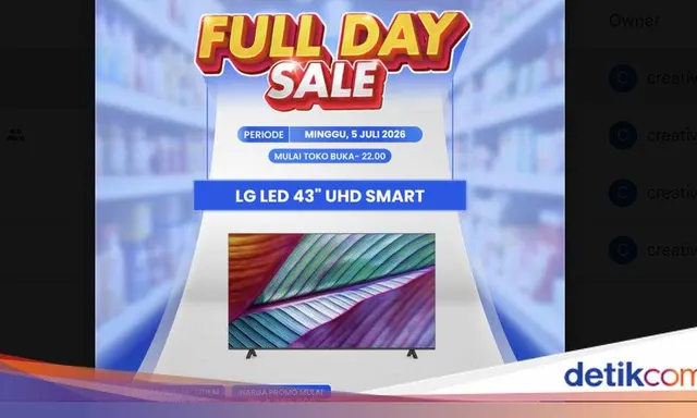 LG 43-inch UHD Smart TV Discounted at Transmart Sale