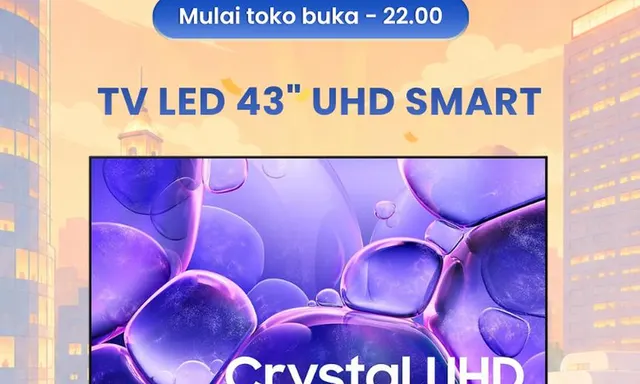 Promo Menarik Transmart Full Day Sale TV LED UHD Hemat