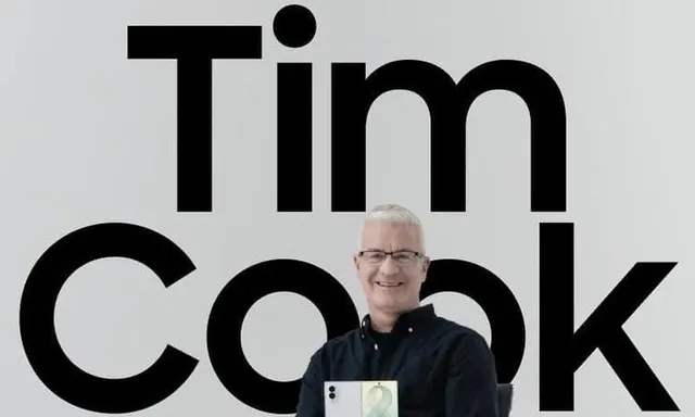 Samsung Gunakan Tim Cook Unik untuk Promosi Galaxy Z Fold 8