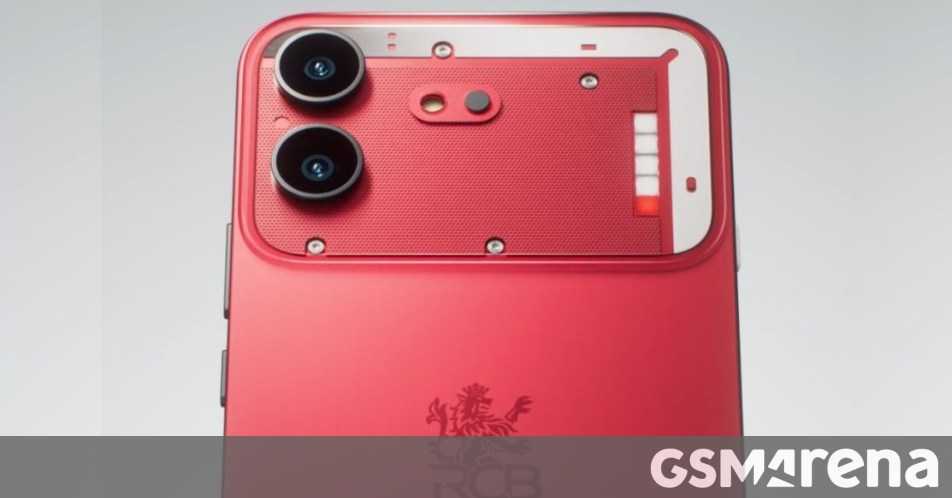 Nothing Phone (4b) Edisi RCB Resmi Diluncurkan dengan Desain Menarik